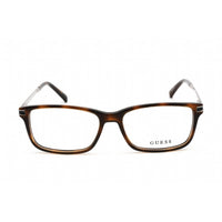 Guess Men's Eyeglasses - Havana/Other Plastic Rectangular Shape Frame | GU1986 056 ,