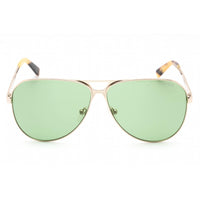 Guess Men's Sunglasses - Adjustable Nose Pad Gold Metal Aviator Frame | GU00069 32N ,