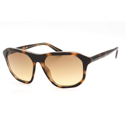 Guess Men's Sunglasses - Dark Havana Injected Propionate Square Frame | GU00057 52F ,