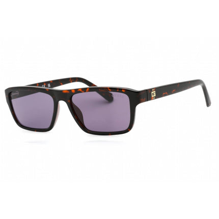 Guess Men's Sunglasses - Full Rim Dark Havana Injected Propionate Frame | GU00085 52Y ,