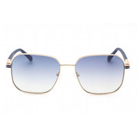Guess Men's Sunglasses - Full Rim Gold Metal Rectangular Frame, 57 mm | GU00051 32W ,