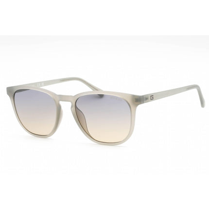 Guess Men's Sunglasses - Full Rim Grey Plastic Square Fixed Nose Pads | GU00061 20B ,