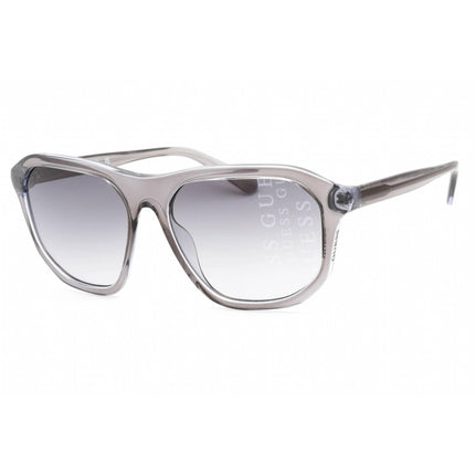 Guess Men's Sunglasses - Grey/Black Injected Propionate Square Frame | GU00057 20B ,