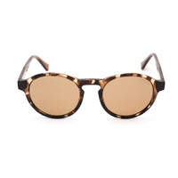 Guess Men's Sunglasses - Havana Round Plastic Full-Rim Frame Brown Lens | GU00049 53E ,