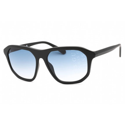 Guess Men's Sunglasses - Matte Black Injected Propionate Square Frame | GU00057 02W ,