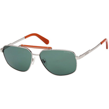 Guess Men's Sunglasses - Plastic Lens Anthracite Grey and Red Frame | GU00054 08N ,