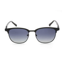 Guess Men's Sunglasses - Smoke Polarized Lens Matte Black Rectangular | GU00052 02D ,