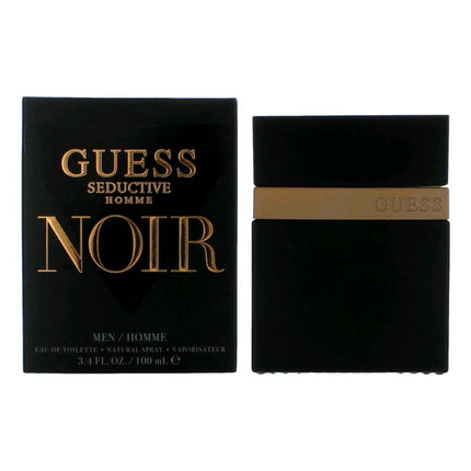 Guess Seductive Noir by Guess, 3.4 oz Eau De Toilette Spray for Men ,