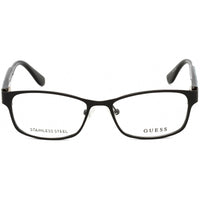 Guess Unisex Eyeglasses - Adjustable Nose Pads Satin Black Metal Frame | GU2608 002 ,