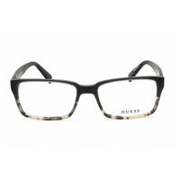 Guess Unisex Eyeglasses - Black Tortoise Plastic Rectangular Frame | GU1843 BLKTO ,
