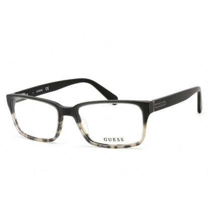 Guess Unisex Eyeglasses - Black Tortoise Rectangular Frame | GU1843-N D36 - BLKTO ,