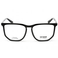 Guess Unisex Eyeglasses - Clear Demo Lens Shiny Black Square Frame | GU8237 001 ,