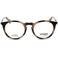 Guess Unisex Eyeglasses - Clear Lens Blonde Havana Round Plastic Frame | GU8236 053 ,