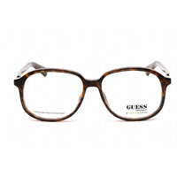 Guess Unisex Eyeglasses - Clear Lens Havana Plastic Square Shape Frame | GU8255 053 ,