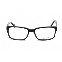 Guess Unisex Eyeglasses - Full Rim Black Plastic Round Frame Clear Lens | GU1843 B84 ,