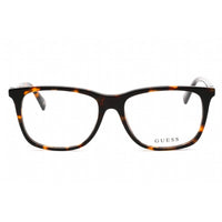 Guess Unisex Eyeglasses - Full Rim Dark Havana Plastic Rectangular Frame | GU5223 052 ,