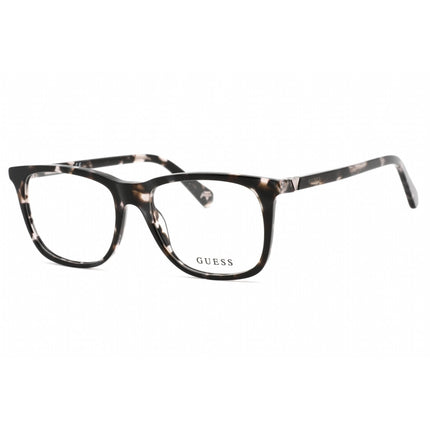 Guess Unisex Eyeglasses - Full Rim Grey/Other Plastic Rectangular Frame | GU5223 020 ,