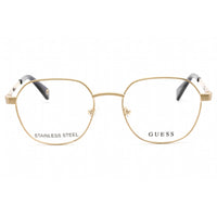 Guess Unisex Eyeglasses - Full Rim Pink Gold Metal Round Shape Frame | GU5222 033 ,