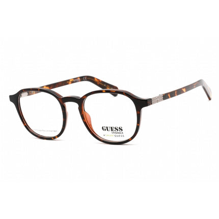Guess Unisex Eyeglasses - Full Rim Square Blonde Havana Plastic Frame | GU8251 053 ,