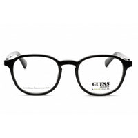 Guess Unisex Eyeglasses - Full Rim Square Shape Shiny Black Plastic Frame | GU8251 001 ,