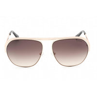 Guess unisex Sunglasses - Adjustable Nose Pads Gold Metal Square Frame | GU5226 32F ,