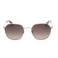 Guess Unisex Sunglasses - Gold Tone Full-Rim Geometric Metal Frame | GU5215 32F ,