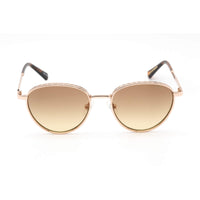 Guess Unisex Sunglasses - Gold Tone Round Metal Full-Rim Frame | GU5205 32F ,