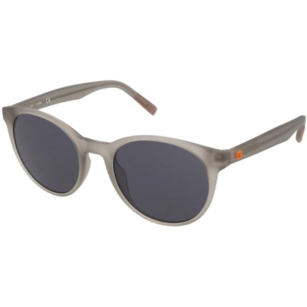Guess Unisex Sunglasses - Grey and Transparent Oval Shape Plastic Frame | GU00023 20A ,