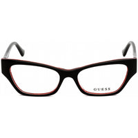 Guess Women's Eyeglasses - Clear Demo Lens Black Cat Eye Plastic Frame | GU2747 005 ,