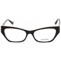 Guess Women's Eyeglasses - Clear Lens Dark Havana Plastic Cat Eye Frame | GU2747 052 ,