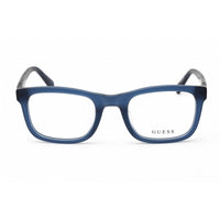 Guess Women's Eyeglasses - Clear Lens Matte Blue Plastic Square Frame | GU50002 091 ,