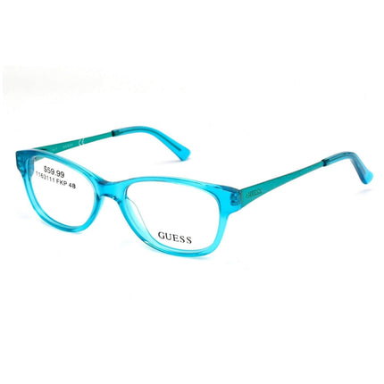Guess Women's Eyeglasses - Clear Lens Turquoise Blue Green Frame | GU9135-3 089 ,