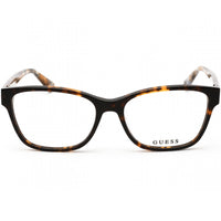 Guess Women's Eyeglasses - Dark Havana/Leopard Print Rectangular Frame | GU2781 052 ,