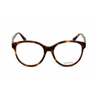 Guess Women's Eyeglasses - Full Rim Blonde Havana Plastic Round Frame | GU2847 053 ,