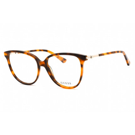Guess Women's Eyeglasses - Full Rim Blonde Havana Rectangular Shape Frame | GU2905 053 ,