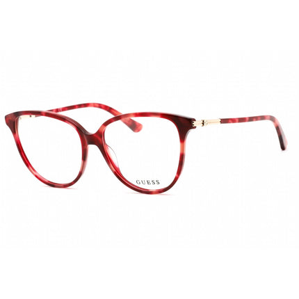 Guess Women's Eyeglasses - Full Rim Bordeaux/Other Rectangular Frame | GU2905 071 ,
