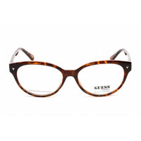 Guess Women's Eyeglasses - Full Rim Cat Eye Blonde Havana Plastic Frame | GU8245 053 ,