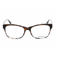 Guess Women's Eyeglasses - Full Rim Cat Eye Havana/Clear Plastic Frame | GU2696 056 ,