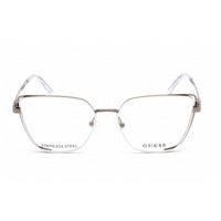 Guess Women's Eyeglasses - Full Rim Cat Eye Shape White/Grey Metal Frame | GU2793 024 ,