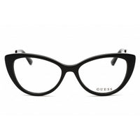 Guess Women's Eyeglasses - Full Rim Cat Eye Shiny Black Plastic Frame | GU2929 001 ,