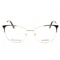 Guess Women's Eyeglasses - Full Rim Dark Brown/Other Plastic Round Frame | GU2705 050 ,