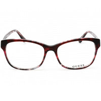 Guess Women's Eyeglasses - Full Rim Pink and Red Square Shaped Frame | GU2696 074 ,