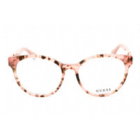 Guess Women's Eyeglasses - Full Rim Pink/Other Plastic Round Shape Frame | GU2909 074 ,