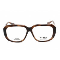 Guess Women's Eyeglasses - Full Rim Rectangular Blonde Havana Plastic | GU8240 053 ,