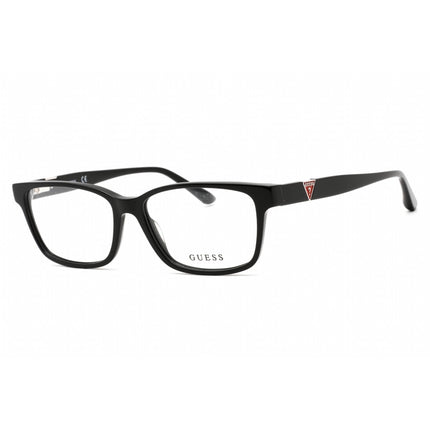 Guess Women's Eyeglasses - Full Rim Rectangular Shiny Black Plastic Frame | GU2848 001 ,