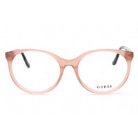 Guess Women's Eyeglasses - Full Rim Shiny Beige Plastic Cat Eye Frame | GU2928 057 ,