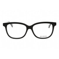 Guess Women's Eyeglasses - Full Rim Shiny Black Plastic Rectangular Frame | GU5220 001 ,