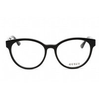 Guess Women's Eyeglasses - Full Rim Shiny Black Plastic Round Shaped | GU2909 001 ,