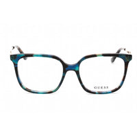 Guess Women's Eyeglasses - Full Rim Square Turquoise/Gold Plastic Frame | GU2926 089 ,