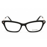 Guess Women's Eyeglasses - Shiny Black Plastic Cat Eye Shape Frame | GU2797-S 001 ,